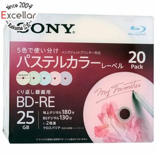 ソニー(SONY)のSONY　ブルーレイディスク 20BNE1VJCS2　BD-RE 2倍速 20枚組(その他)