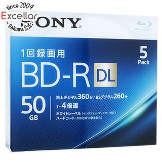 ソニー(SONY)のSONY　ブルーレイディスク 5BNR2VJPS4　BD-R DL 4倍速 5枚組(その他)