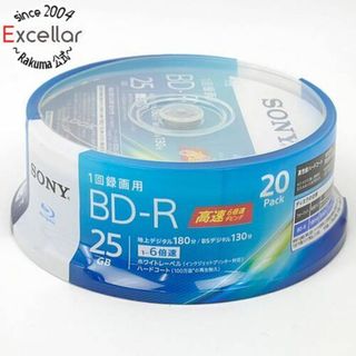 ソニー(SONY)のSONY　ブルーレイディスク 20BNR1VJPP6　BD-R 6倍速 20枚組(その他)