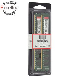 キングストン(Kingston)のKingston製　KVR16LN11K2/16　DDR3L PC3L-12800 8GB 2枚組(PCパーツ)