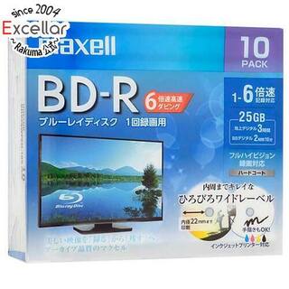 マクセル(maxell)のmaxell　録画用ブルーレイディスク BRV25WPEH.10S　BD-R 6倍速 10枚組(その他)