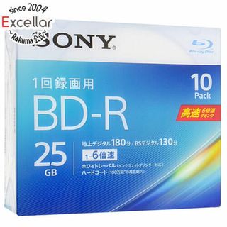 ソニー(SONY)のSONY　ブルーレイディスク 10BNR1VJPS6　BD-R 6倍速 10枚組(その他)