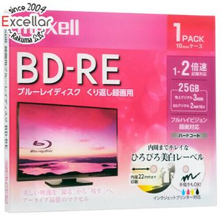 マクセル(maxell)のmaxell　録画用 BD-RE 2倍速 1枚　BEV25WPE.1J(その他)