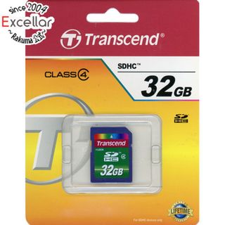 トランセンド(Transcend)の【新品訳あり(箱きず・やぶれ)】 Transcend製　SDHCメモリーカード　TS32GSDHC4　32GB(PC周辺機器)