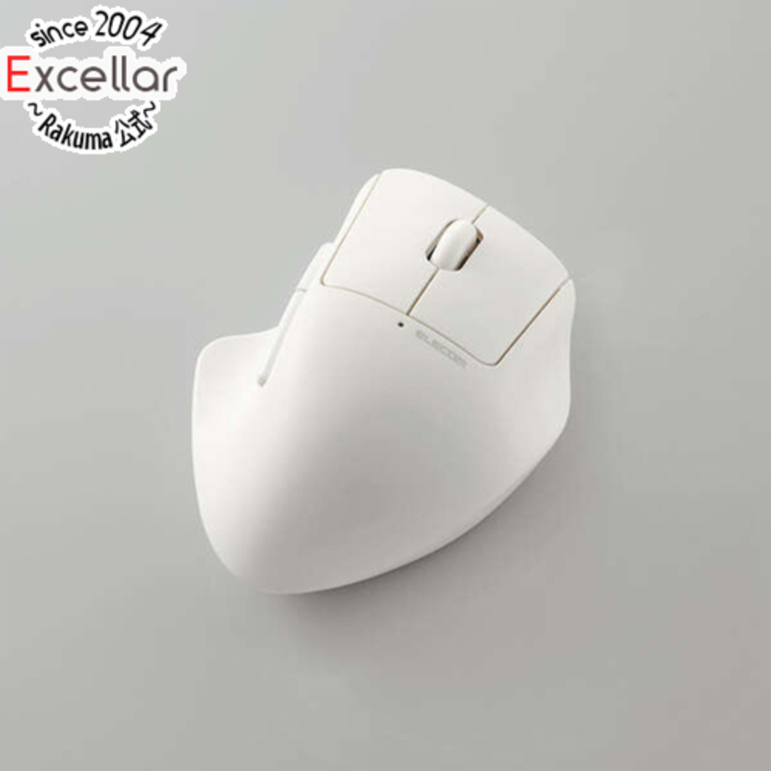 ELECOM(エレコム)のELECOM製 Bluetooth 抗菌静音マウス M-SH30BBSKWH ホワイト スマホ/家電/カメラのPC/タブレット(PC周辺機器)の商品写真