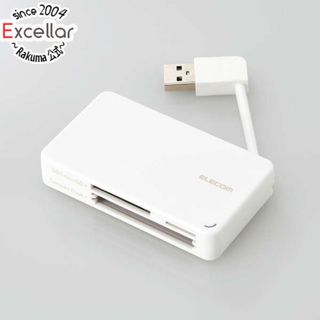 エレコム(ELECOM)のELECOM　カードリーダー　MR-K304WH　USB 42in1 ホワイト(PC周辺機器)