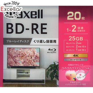 マクセル(maxell)のmaxell　録画用ブルーレイディスク BEV25WPG.20S　BD-RE 2倍速 20枚組(その他)