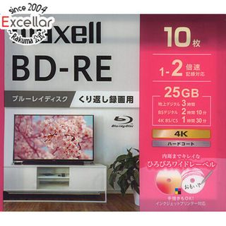 マクセル(maxell)のmaxell　録画用ブルーレイディスク BEV25WPG.10S　BD-RE 2倍速 10枚組(その他)