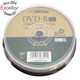 ビクター(Victor)のVictor製　ビデオ用 DVD-R DL VHR21HP11SJ5　8.5GB 8倍速 11枚組(その他)