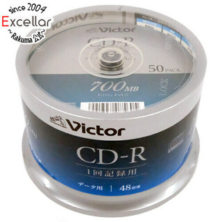 ビクター(Victor)のVictor　パソコン用CD-R SR80FC50SJ5　50枚(その他)