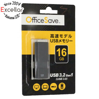 アイオーデータ(IODATA)のI-O DATA　USB3.0 USBメモリ OSUSBS16GZ　16GB ブラック(PC周辺機器)