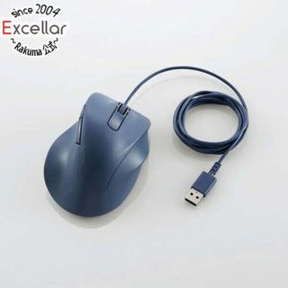 エレコム(ELECOM)のELECOM製　静音 有線マウス EX-G M-XGL30UBSKBU　ブルー(PC周辺機器)