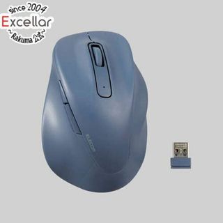 エレコム(ELECOM)のELECOM製　ワイヤレスマウス EX-G M-XGXL30DBSKBU　ブルー(PC周辺機器)