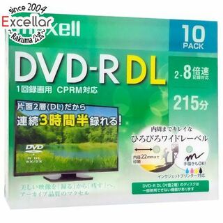マクセル(maxell)のmaxell　録画用 DVD-R DL 8倍速 10枚組　DRD215WPE.10S(その他)