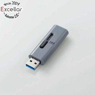 エレコム(ELECOM)のELECOM　スライド式USB3.2(Gen1)メモリ　MF-SLU3032GGY　32GB グレー(PC周辺機器)