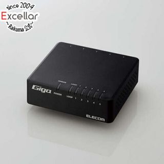 エレコム(ELECOM)のエレコム製　スイッチングハブ　EHC-G05PA4-JB　ブラック(PC周辺機器)