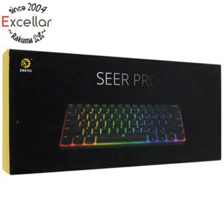 【新品(開封のみ)】 DREVO　テンキーレス メカニカルキーボード 青軸 英語配列 ホワイト　Seer PRO(PC周辺機器)