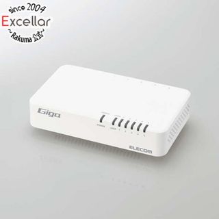 エレコム(ELECOM)のエレコム製　スイッチングハブ　EHC-G05PN4-JW　ホワイト(PC周辺機器)