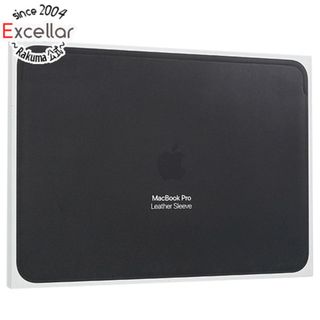 ビッグアップル(bigapple)のAPPLE　13インチMacBook Air/MacBook Pro用レザースリーブ MTEH2FE/A　ブラック(PC周辺機器)