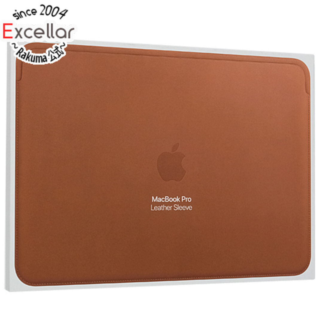 APPLE　13インチMacBook Air/MacBook Pro用レザースリーブ MRQM2FE/A　サドルブラウンAPPLE