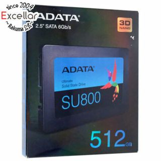 【新品訳あり(箱きず・やぶれ)】 A-DATA製 SSD　Ultimate SU800 ASU800SS-512GT-C(PC周辺機器)