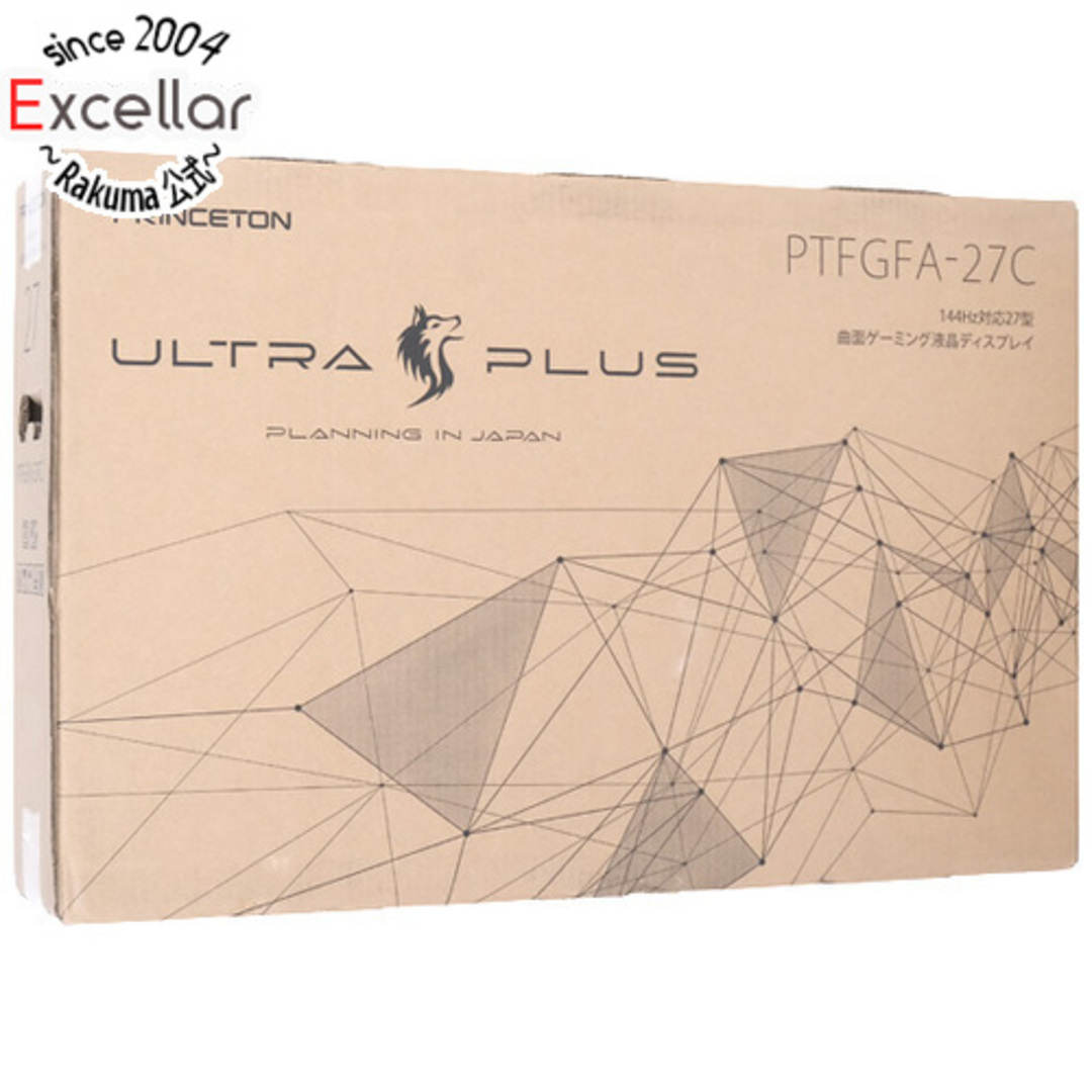 商品状態【新品訳あり(箱きず・やぶれ)】 Princeton製　27型ゲーミング液晶ディスプレイ ULTRA PLUS PTFGFA-27C　ブラック