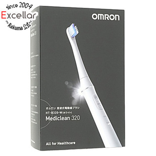 OMRON - OMRON　音波式電動歯ブラシ　メディクリーン HT-B320-W　ホワイト　保証書・取扱説明書なし　未使用