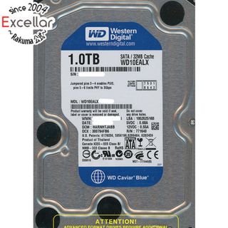 ウェスタンデジタル(Western Digital)のWestern Digital製HDD　WD10EALX　1TB SATA600(PC周辺機器)