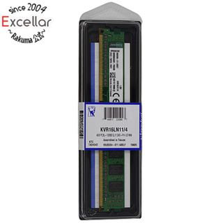 キングストン(Kingston)のKingston製　KVR16LN11/4　DDR3L PC3-12800 4GB(PCパーツ)