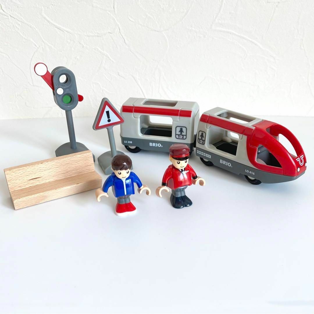 BRIO(ブリオ)のBRIO ブリオ　トラベルトレイン　貨物トラック　レール　木製玩具　鉄道玩具 キッズ/ベビー/マタニティのおもちゃ(知育玩具)の商品写真