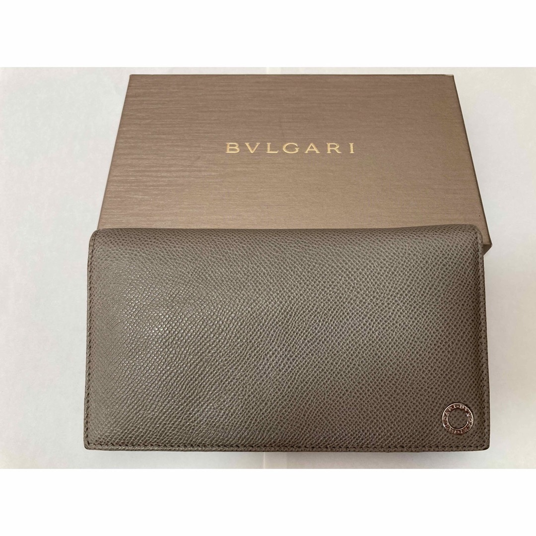 超お買い得！ BVLGARI 二つ折り長財布 送料 財布 二つ折り長財布