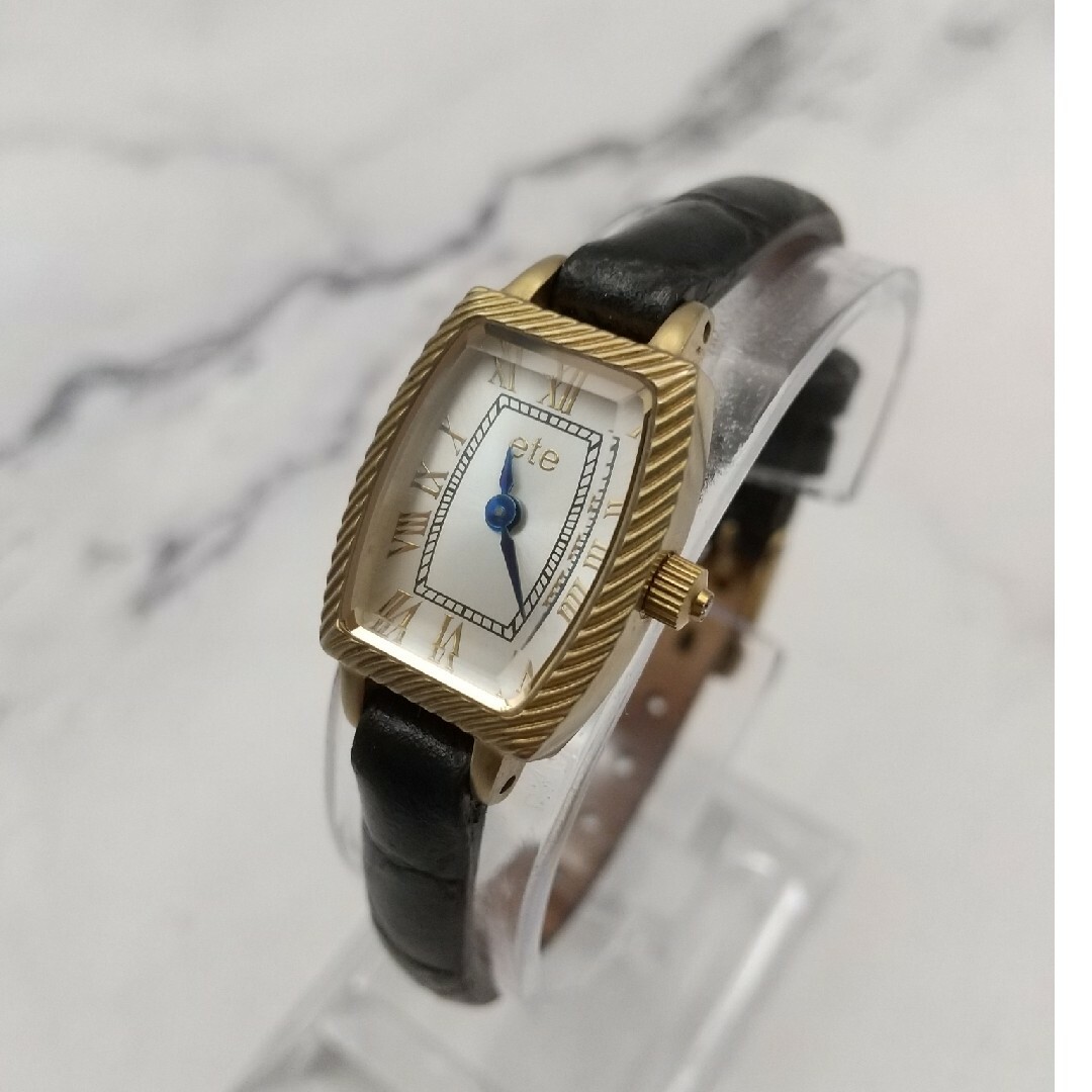 ete エテ腕時計 美品 1Pダイヤモンド レディース クォーツパパロ出品中の全腕時計はこちら