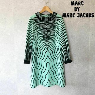 MARC BY MARC JACOBS - 美品 MARC BY MARC JACOBS 総柄 長袖 膝丈