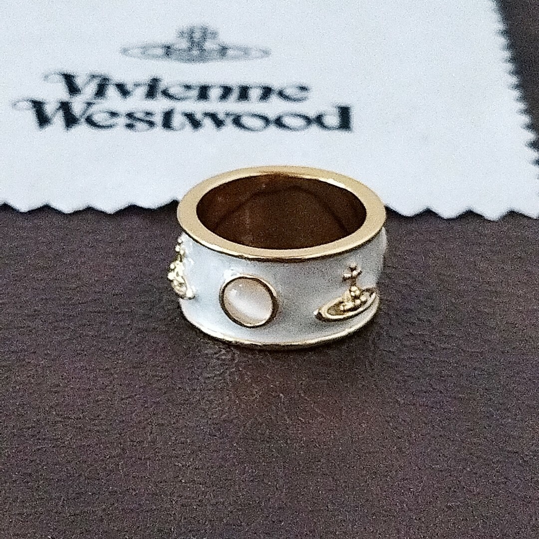 Vivienne Westwood(ヴィヴィアンウエストウッド)のヴィヴィアンウエストウッド　エナメルリング レディースのアクセサリー(リング(指輪))の商品写真