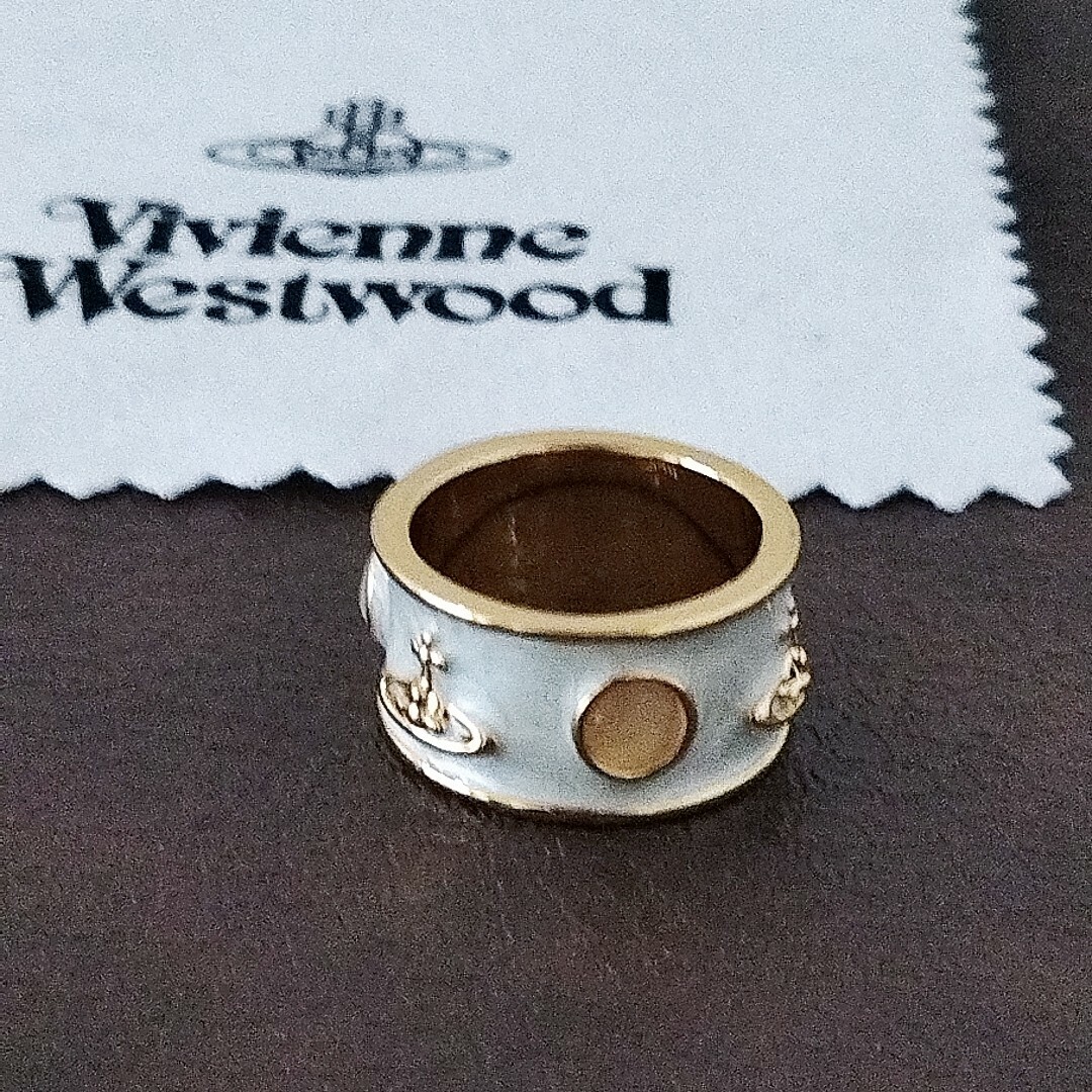 Vivienne Westwood(ヴィヴィアンウエストウッド)のヴィヴィアンウエストウッド　エナメルリング レディースのアクセサリー(リング(指輪))の商品写真