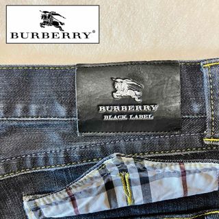 バーバリーブラックレーベル(BURBERRY BLACK LABEL)のBURBERRY レディース デニム 刺繍 ラインストーン パンツ(デニム/ジーンズ)