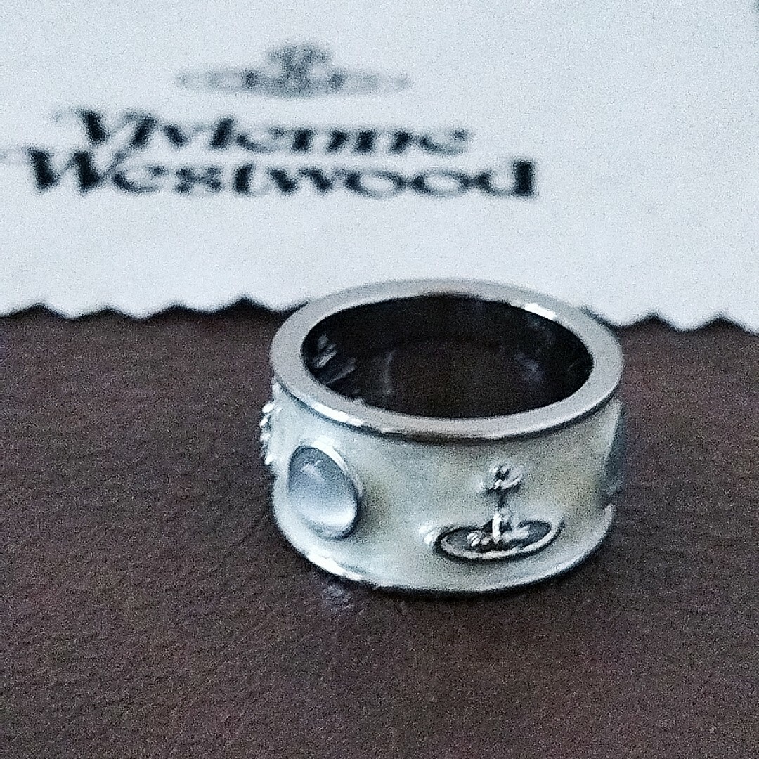 Vivienne Westwood(ヴィヴィアンウエストウッド)のヴィヴィアンウエストウッド　エナメルリング レディースのアクセサリー(リング(指輪))の商品写真