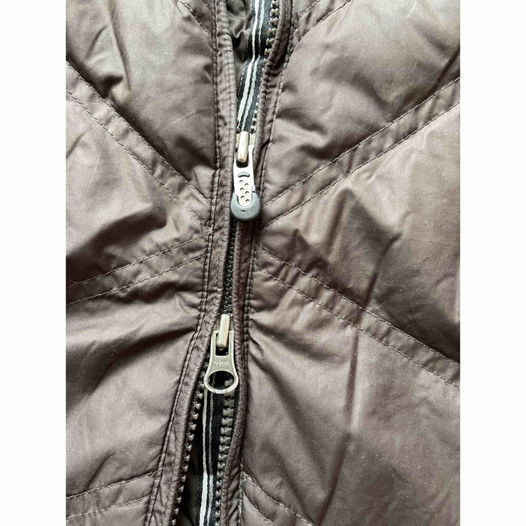 patagonia(パタゴニア)の【中古】patagonia  ロング　ダウンコート　フード付き　ブラウン　M レディースのジャケット/アウター(ダウンコート)の商品写真