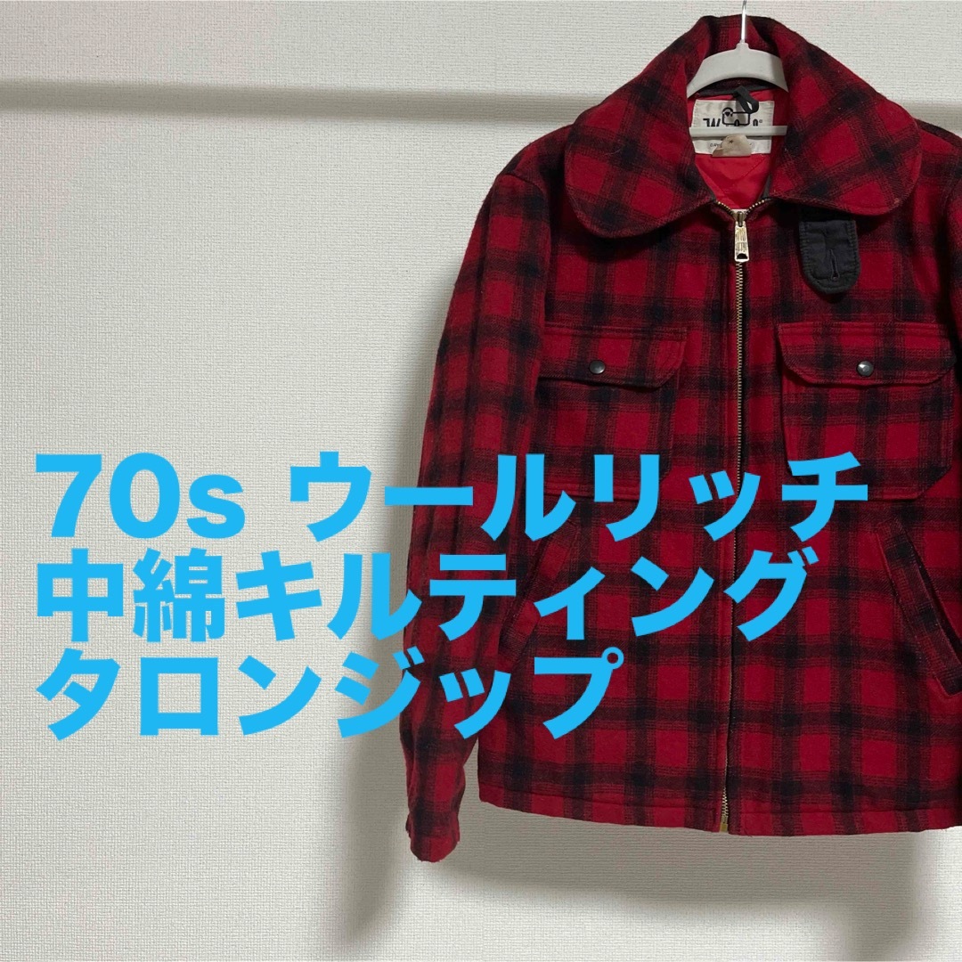 WOOLRICH(ウールリッチ)の70s ウールリッチ 中綿キルティングジャケット メンズのジャケット/アウター(ブルゾン)の商品写真