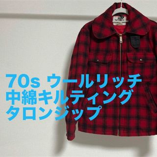 ウールリッチ(WOOLRICH)の70s ウールリッチ 中綿キルティングジャケット(ブルゾン)