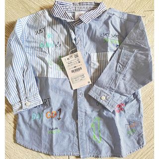 ザラキッズ(ZARA KIDS)のZARA 落書き風シャツ(Tシャツ/カットソー)