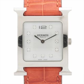 エルメス(Hermes)の稼働！ HERMES★エルメス Hウォッチ HH1.510 シェル 11P 時計(腕時計)