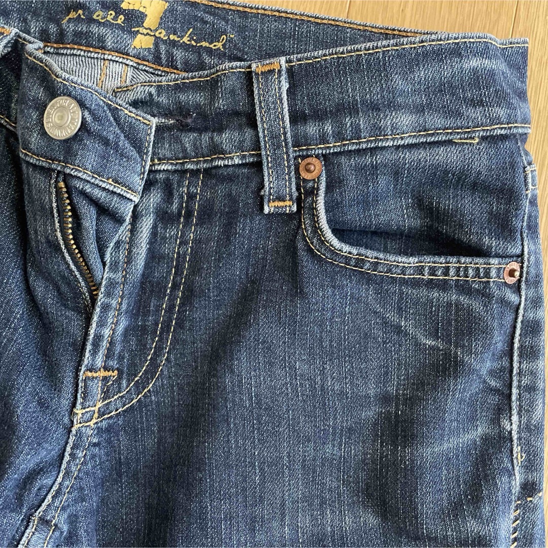 7 for all mankind(セブンフォーオールマンカインド)のジーンズ　ブーツカット　25インチ レディースのパンツ(デニム/ジーンズ)の商品写真