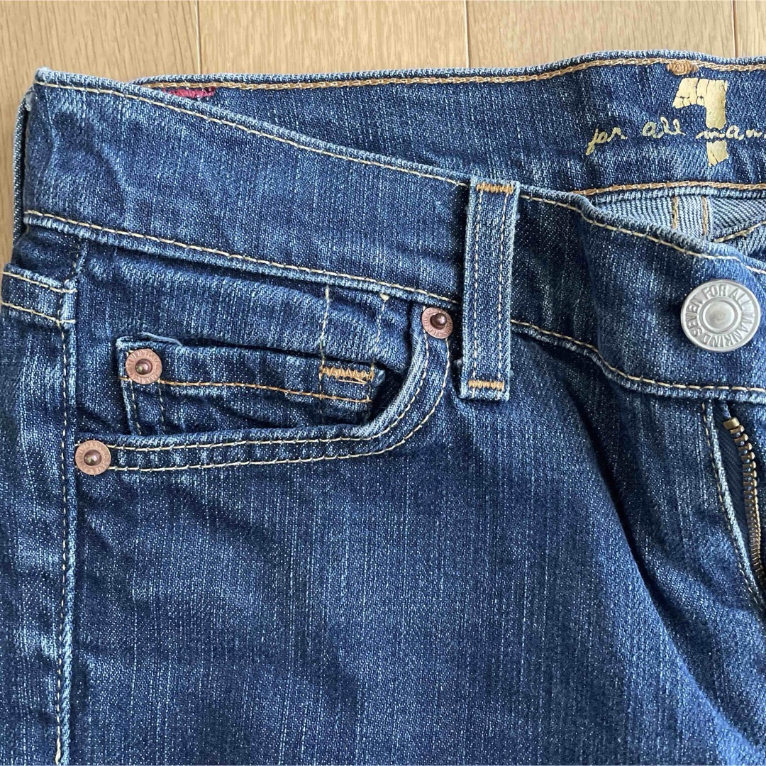 7 for all mankind(セブンフォーオールマンカインド)のジーンズ　ブーツカット　25インチ レディースのパンツ(デニム/ジーンズ)の商品写真