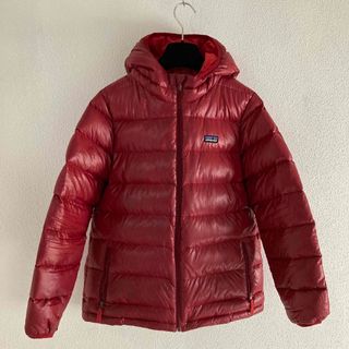 パタゴニア(patagonia)のPatagonia パタゴニア ダウンジャケット boys L（12）ボルドー(ジャケット/上着)