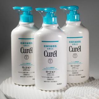 キュレル(Curel)のキュレル　潤浸保湿　ローション　ポンプ　乳液タイプ　410ml×3(ボディローション/ミルク)