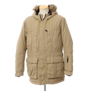 エディーバウアー(Eddie Bauer)の【中古】エディー バウアー Eddie Bauer ナイロン ファー ダウンコート【サイズS】【メンズ】(ダウンジャケット)