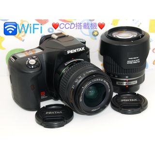 ペンタックス(PENTAX)の❤️Wi−Fi❤️ペンタックス K100D✨ダブルズーム✨(デジタル一眼)