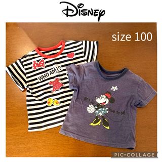 ディズニー(Disney)のDisney ディズニー　ミニーちゃん　Tシャツ　２枚セット(Tシャツ/カットソー)