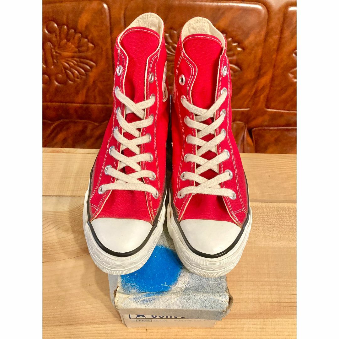 CONVERSE - ☆70s!USA!レア!コンバース コーチ 赤 デッド 24 CONVERSE - ☆70s!USA!レア!コンバース コーチ 赤 デッド 24